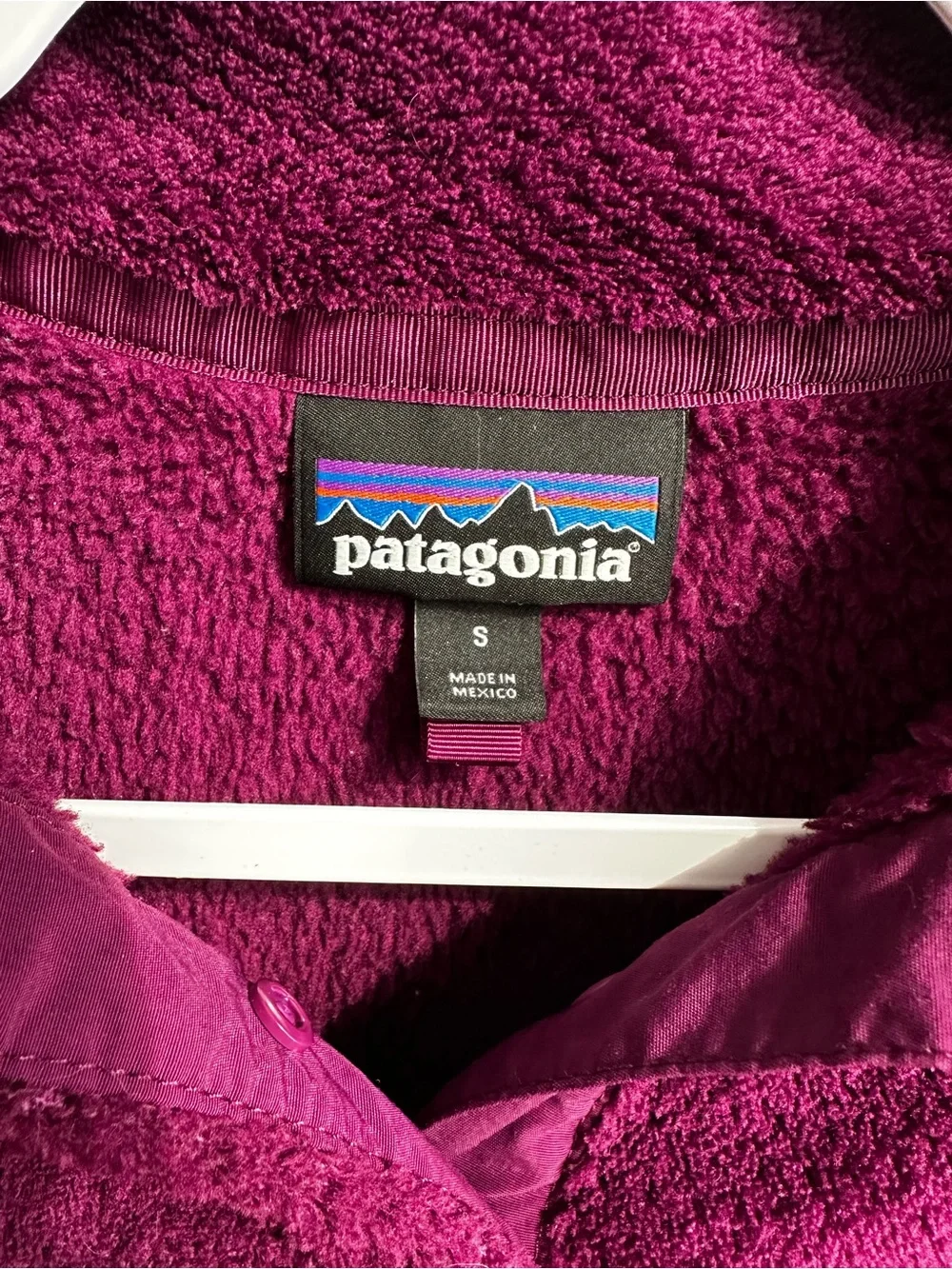 Patagonia Women’s Re-Tool Snap-T Feece Pullover Size Small